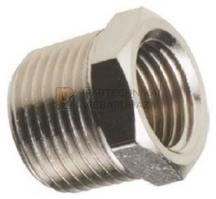 PNEUMATIKUS EGYENES SZŰKÍTŐ/VÁLTÓ ADAPTER K-B 1/4 1/8