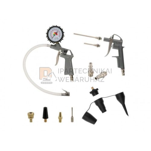 Fújópisztoly-tartozékok 16 részes, AIRPRESS