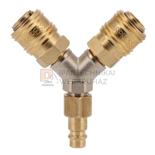 Y gyorscsatlakozó Euro 1/4", AIRPRESS