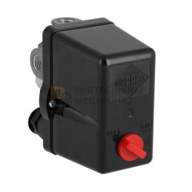 Nyomáskapcsoló 400V 1/4" 10bar, AIRPRESS