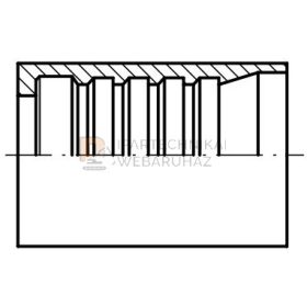 ROPPANTÓHÜVELY R13/R15 1"1/2 Ø INTERLOCK