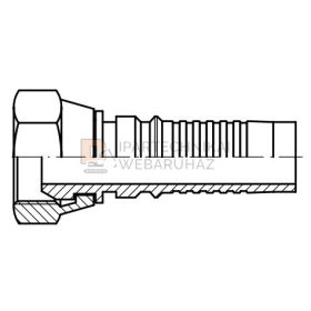   BSP HOLLANDERES CSATLAKOZÓ 1"1/2" 1"1/2" Ø O-GYŰRŰS INTERLOCK