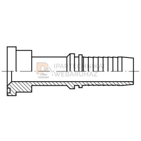   CSATLAKOZÓ PEREMES 6000 PSI 1"1/2"Ø 63,5 FLANSNIHOZ INTERLOCK
