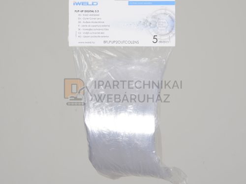 IWELD FLIP-UP Digital 5.3 külső védőplexi (5 db/cs)