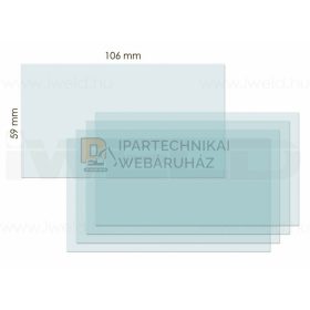 IWELD Fantom 4 belső védőplexi 106x59mm