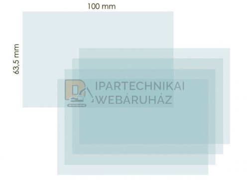 IWELD Fantom 4.6 belső védőplexi 100x63,5mm (XL)