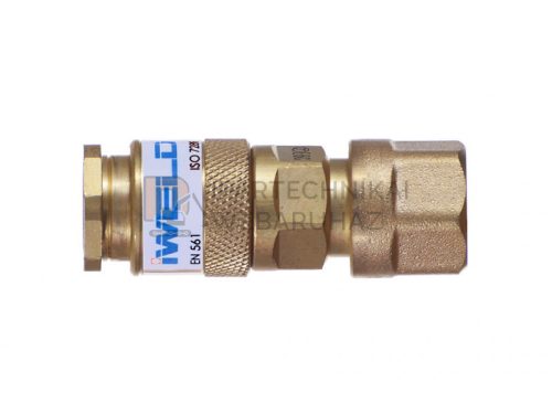 IWELD gyorscsatlakozó nyomáscsökk. semleges gázok G3/8" RH