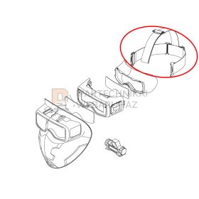 IWELD SCUBADOO LCD automata hegesztő maszk rögzítő pánt