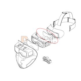  IWELD SCUBADOO LCD hegesztő maszk belső védőplexi (2 db/cs)