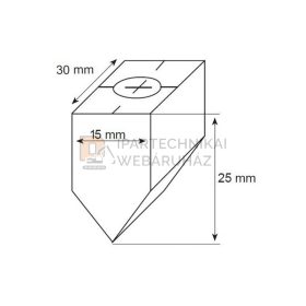POLICLEAN Carbon tisztítófej (60° M10 furattal 1026 AK)