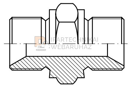 BSP KÖZCSAVAR K-K 1"-1"