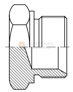 BSP ZÁRÓ DUGÓ K 1/2"