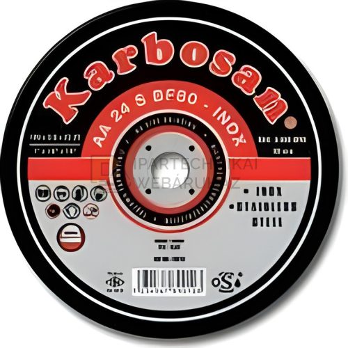 Flex vágókorong fémre INOX 115x1,0 Karbosan