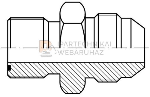 ORFS-UNF(JIC) KÖZCSAVAR K-K 11/16"-9/16"