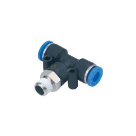 PUSH-IN T-IDOM MENETES 3/8" BSPT 10 Ø