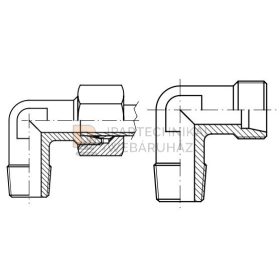 BSPT L-IDOM 20 Ø 3/4" BSP-M30X2 S
