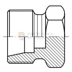 DIN DUGÓ M12X1,5 6L