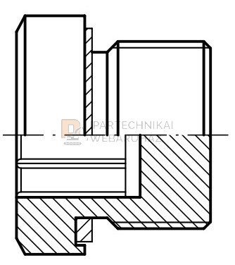 ZÁRÓ DUGÓ TÖMÍTÉSSEL BSP 1" 40 Ø