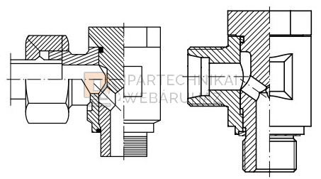 M-BSP SZEMES CSAVARZAT HOLLANDERES 16X1,5-1/4" 8 S