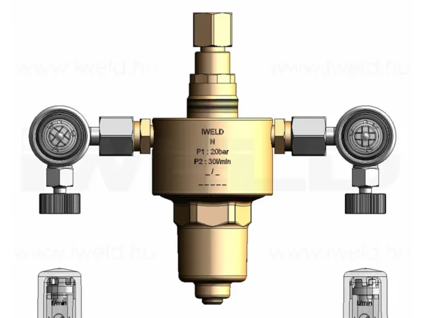 IWELD DYNALINE Iker Rotás hál. ny. csökk. 30l/min - Image 3
